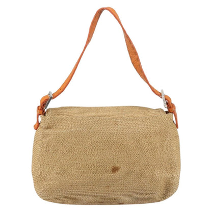 Fendi Mama Forever Bag Raphia, BEIGE, WOOD, Bag
