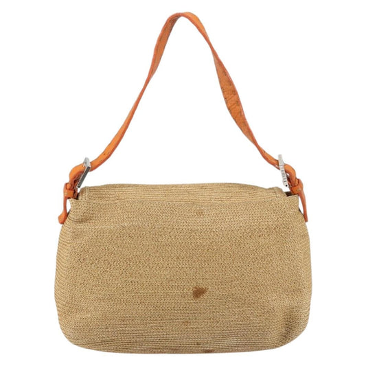 Fendi Mama Forever Bag Raphia, BEIGE, WOOD, Bag