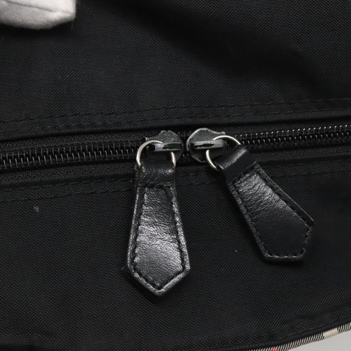 Burberry Nova Check Tote Nylon, BLACK, NYLON, Tote bag