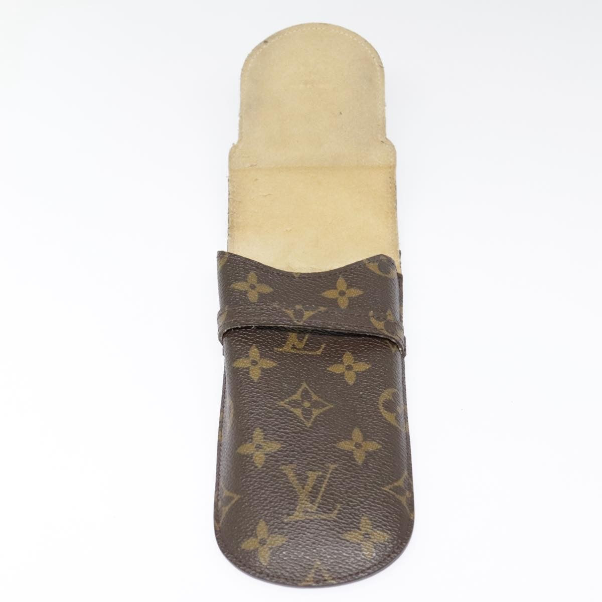 Louis Vuitton Etui à lunette Canvas, BROWN, CANVAS, Toiletry Case