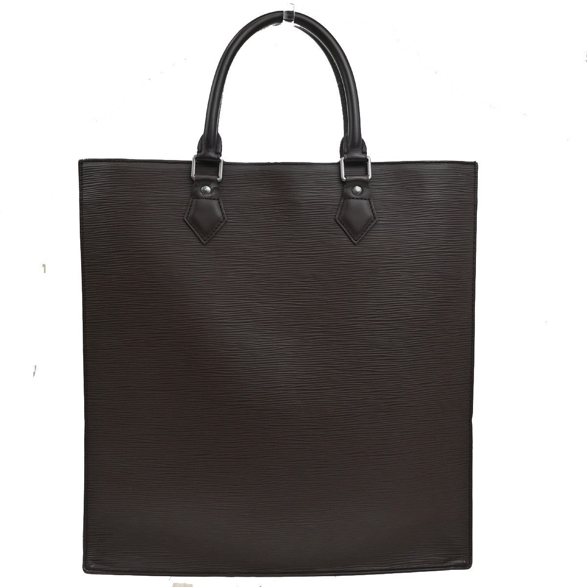 Louis Vuitton Sac Plat Bag Epi Leather, BROWN, LEATHER, Tote bag