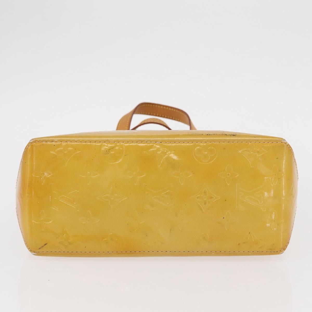 Louis Vuitton Reade Handbag Monogram Vernis, BEIGE, PATENT_LEATHER, Handbag