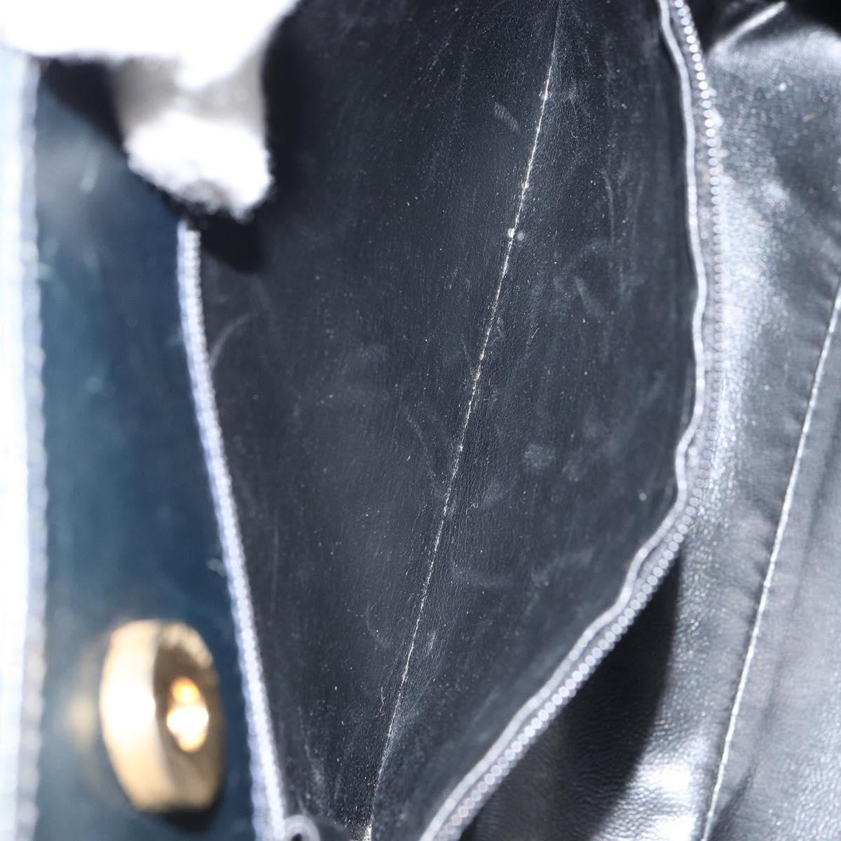 Salvatore Ferragamo Convertible Vara Bow Tote Leather, NAVY, LEATHER, Handbag