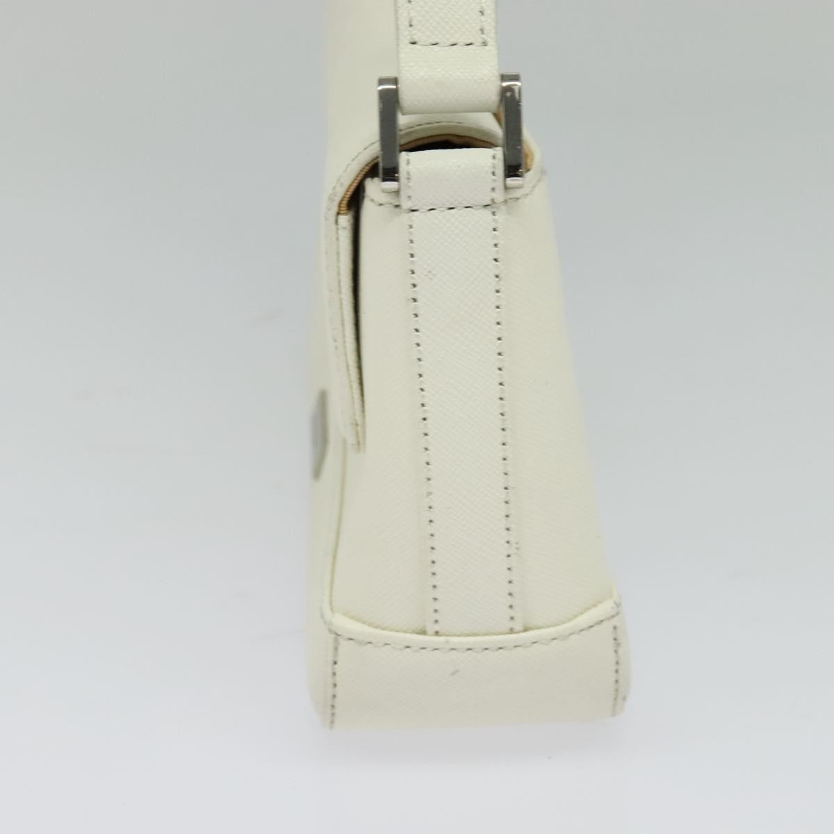 Burberry Flap Shoulder Bag Leather, WHITE, LEATHER, Shoulder bag