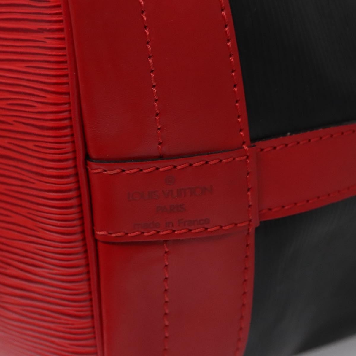 Louis Vuitton Noe Handbag Epi Leather, BLACK, LEATHER, Handbag