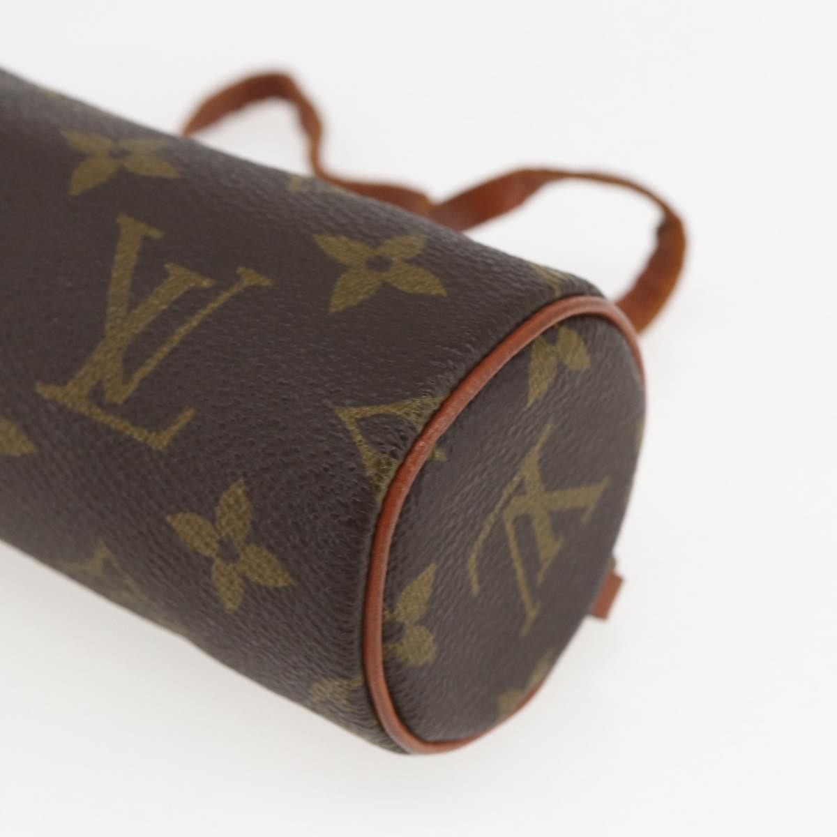 Louis Vuitton Papillon Pochette Monogram Canvas, BROWN, CANVAS, Clutche & pouche