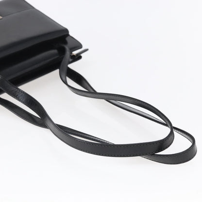 Gucci Vintage Square G Camera Shoulder Bag Leather, BLACK, LEATHER, Shoulder bag