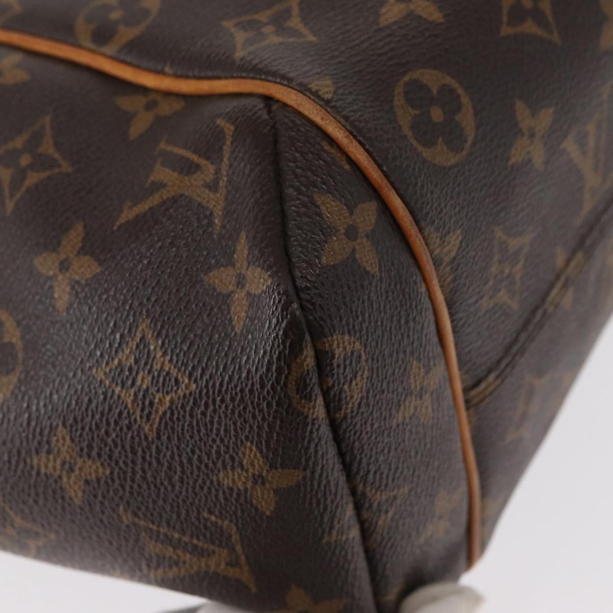 Louis Vuitton Totally Handbag Monogram Canvas, BROWN, CANVAS, Tote bag