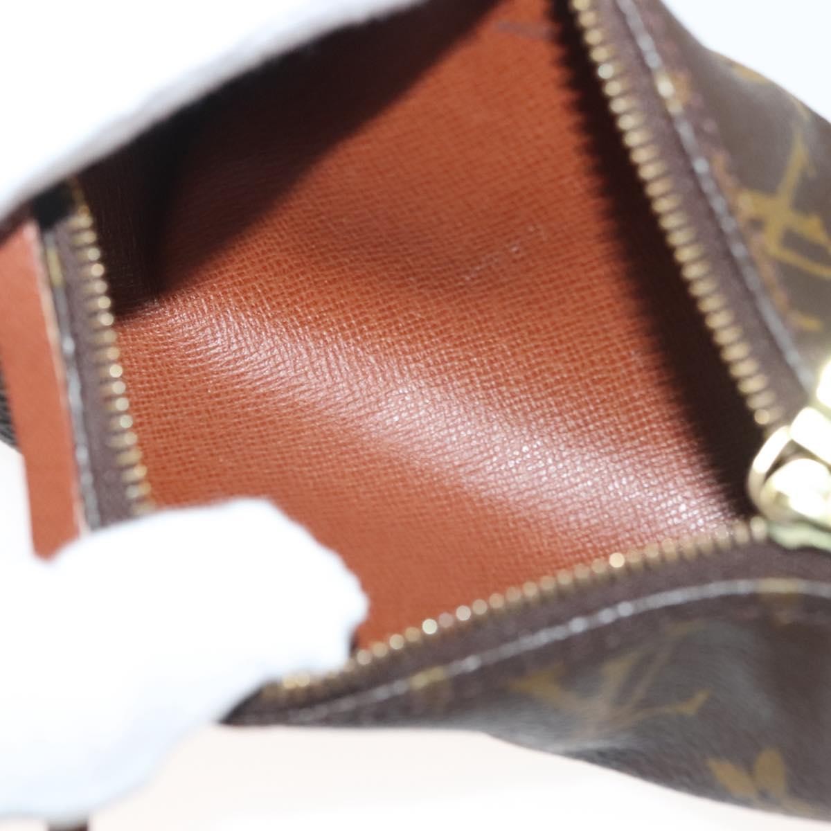 Louis Vuitton Papillon Pochette Monogram Canvas, BROWN, CANVAS, Handbag