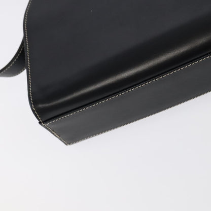 Christian Dior CD Shoulder bag Leather, BLACK, LEATHER, Shoulder bag