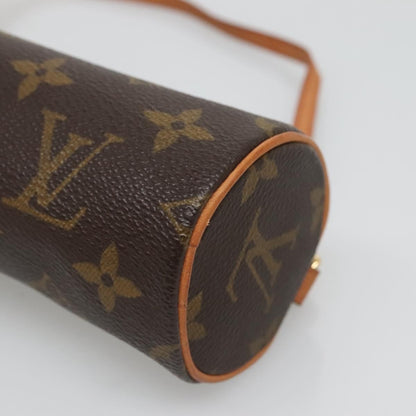 Louis Vuitton Papillon Pochette Monogram Canvas, BROWN, CANVAS, Handbag