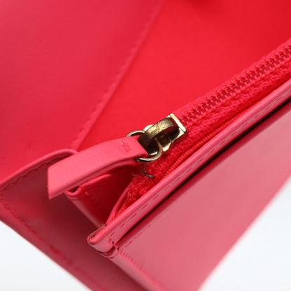 Chanel Boy Yen Wallet Quilted Patent, PINK, PATENT_LEATHER, Wallets