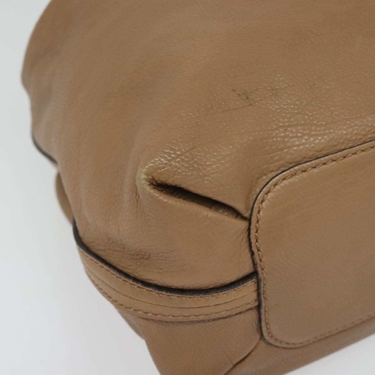 Chloe Elsie Convertible Satchel Leather, BEIGE, LEATHER, Handbag