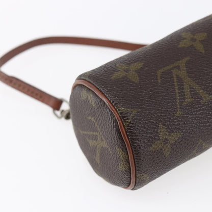 Louis Vuitton Papillon Pochette Monogram Canvas, BROWN, CANVAS, Clutche & pouche