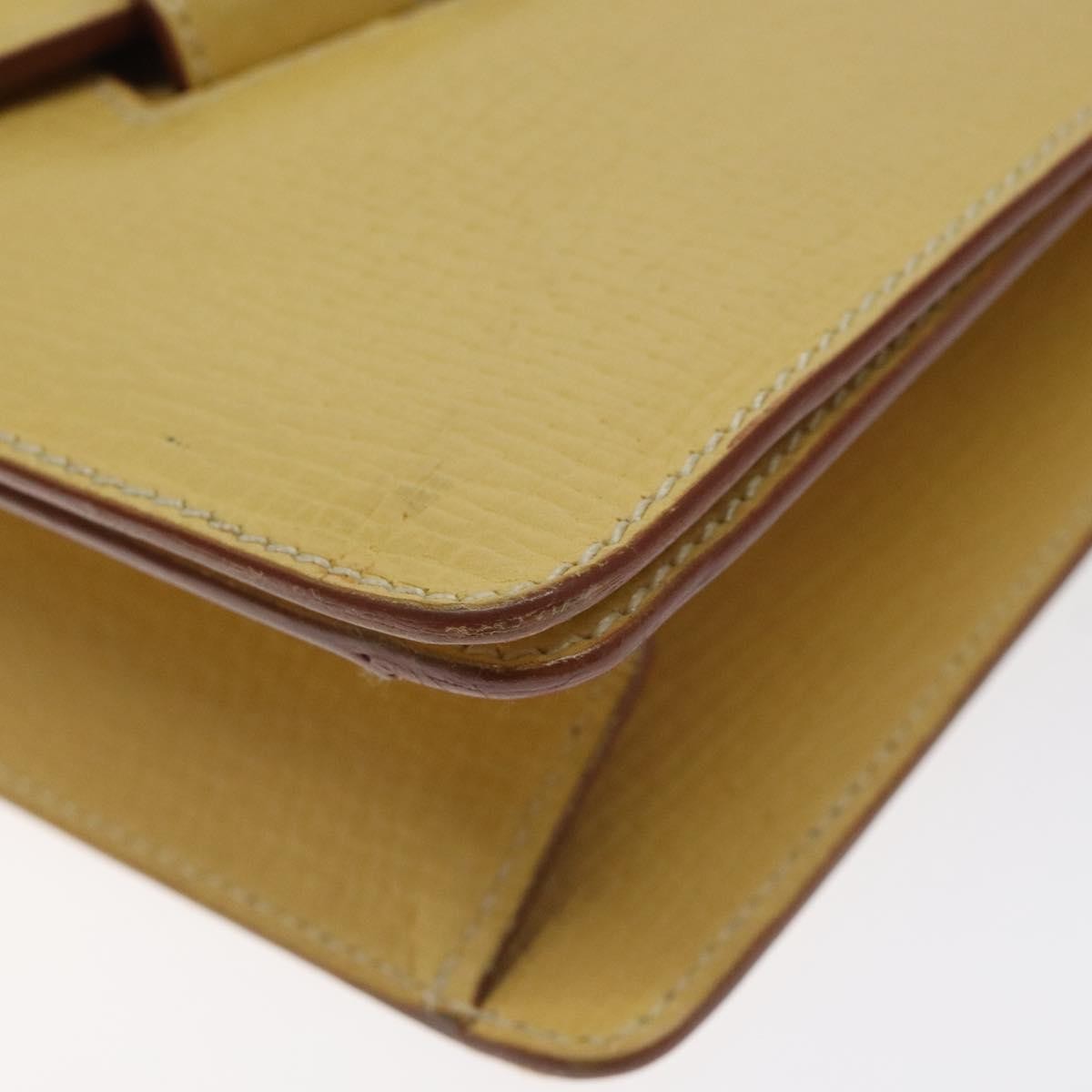 Loewe Barcelona Shoulder Bag Leather, YELLOW, LEATHER, Shoulder bag