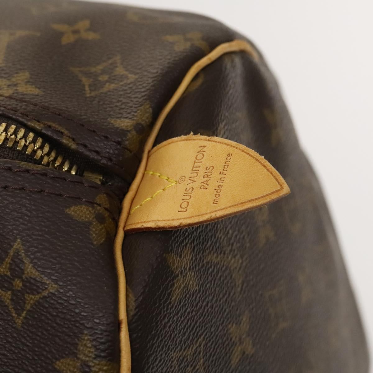 Louis Vuitton Keepall Bag Monogram Canvas, BROWN, CANVAS, Travel bag