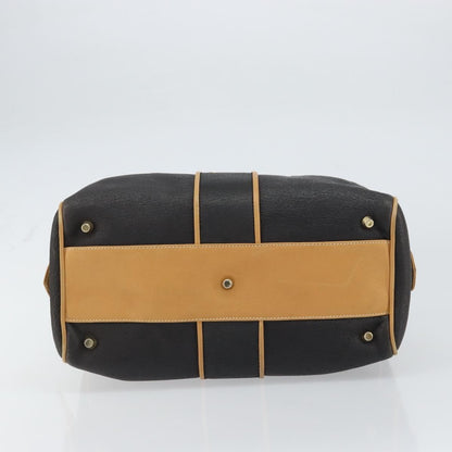 Gucci Vintage Boston Bag Leather, BLACK, LEATHER, Travel bag