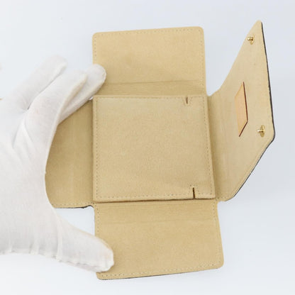 Louis Vuitton CASE JEWELRY BOX Canvas, BROWN, CANVAS, Wallets