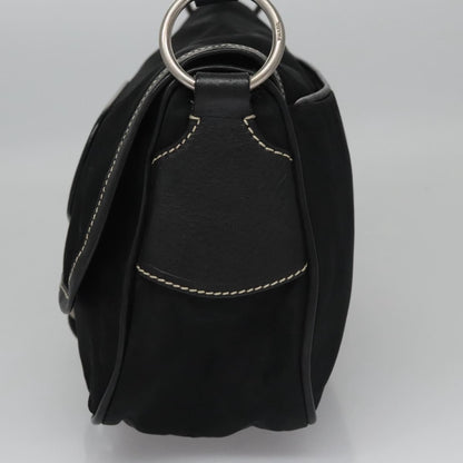 Prada Vintage Shoulder Bag Tessuto, BLACK, NYLON, Shoulder bag