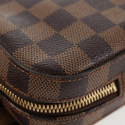 Louis Vuitton Geronimos Waist Bag Damier, BROWN, CANVAS, Shoulder bag