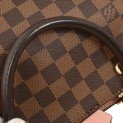 Louis Vuitton Brittany Handbag Damier, BROWN, CANVAS, Handbag