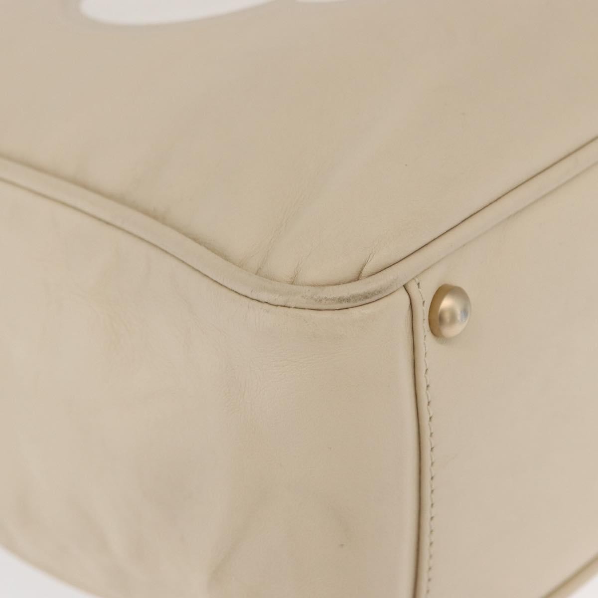 Chanel Camellia Tote Leather, BEIGE, LEATHER, Tote bag