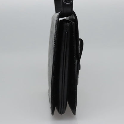 Saint Laurent Vintage Shoulder Bag Leather, BLACK, LEATHER, Shoulder bag