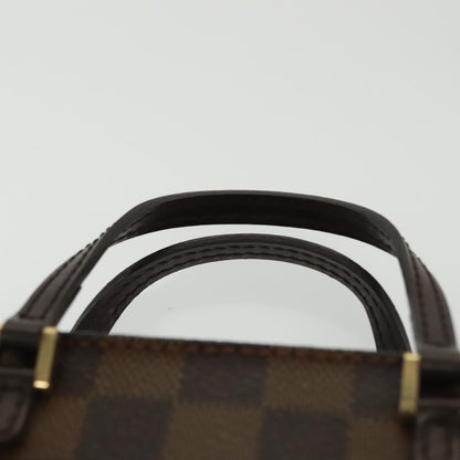 Louis Vuitton Manosque Pochette Damier, Brown, Canvas, Clutch