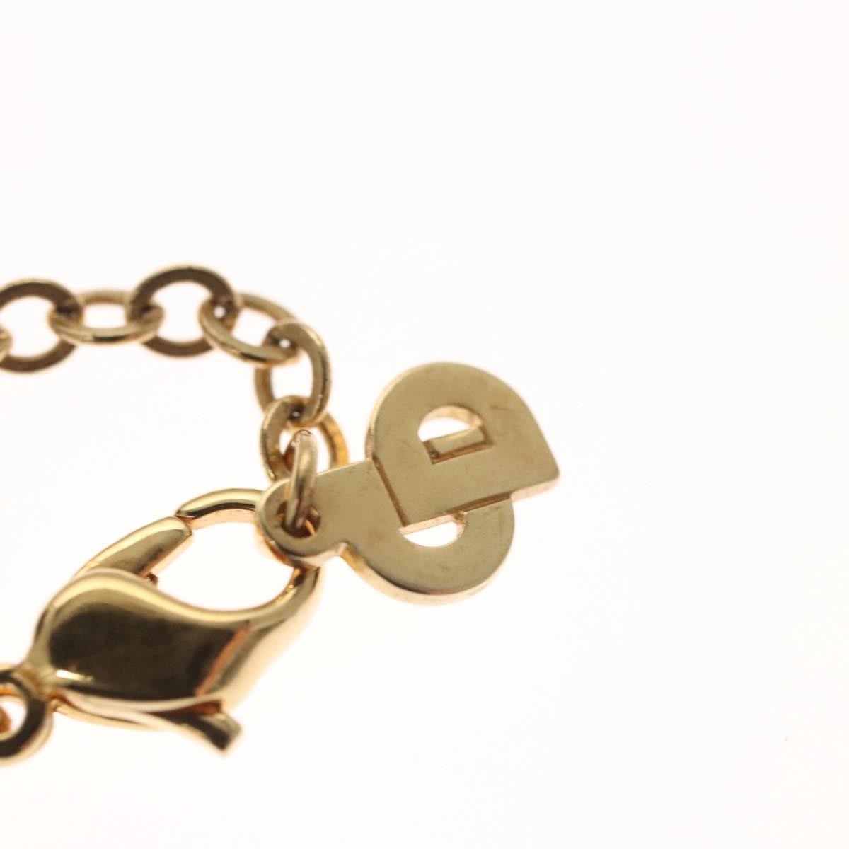 Christian Dior Logo Heart Pendant Necklace Metal, GOLD, METAL, Necklace