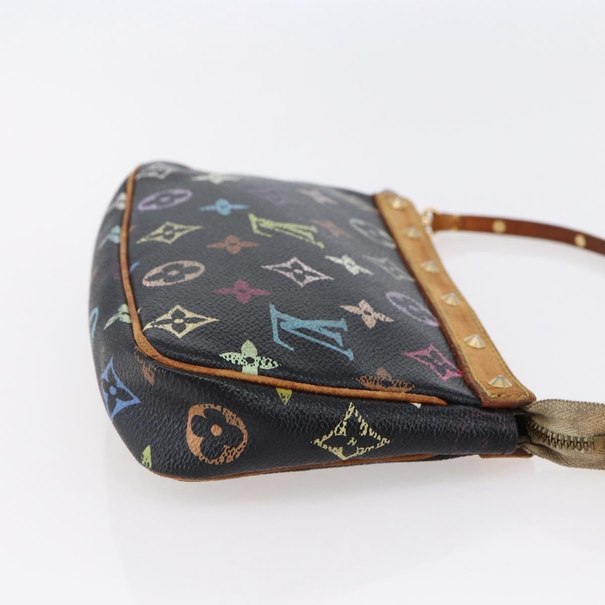 Louis Vuitton Pochette Accessoires Monogram Multicolor, MULTICOLOUR, CANVAS, Clutche & pouche