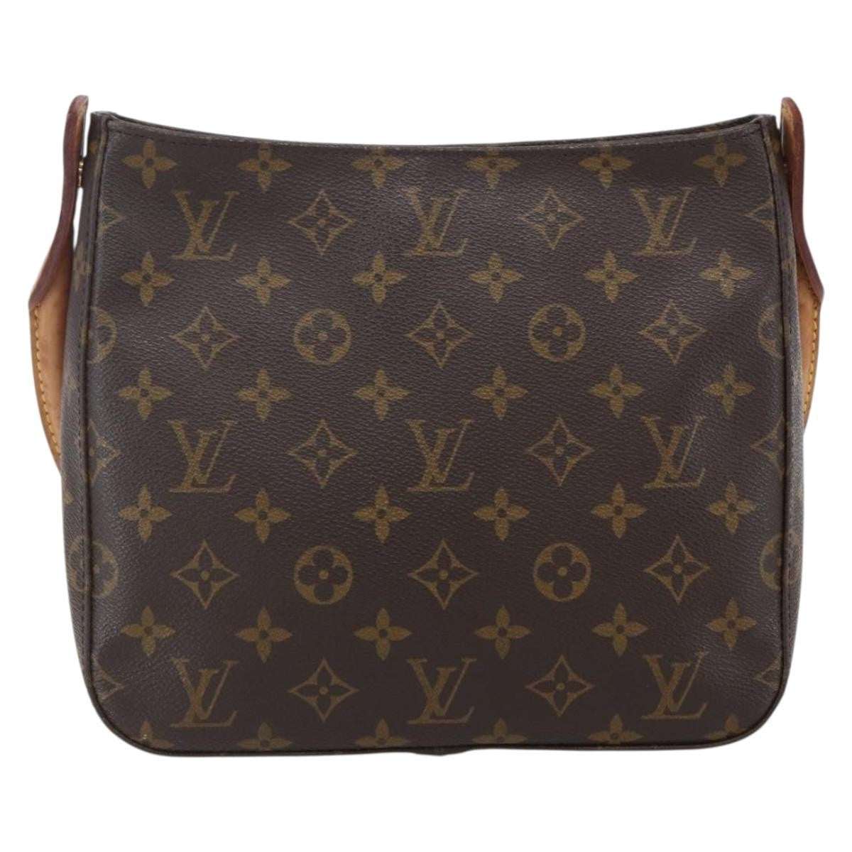 Louis Vuitton Looping Handbag Monogram Canvas, BROWN, CANVAS, Shoulder bag