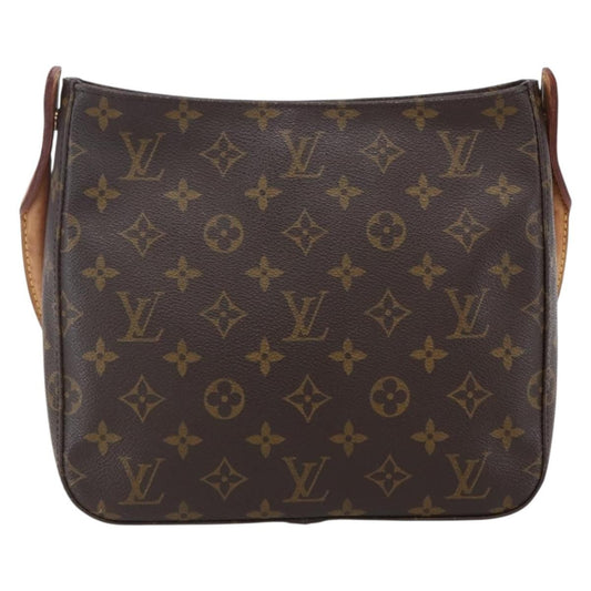 Louis Vuitton Looping Handbag Monogram Canvas, BROWN, CANVAS, Shoulder bag