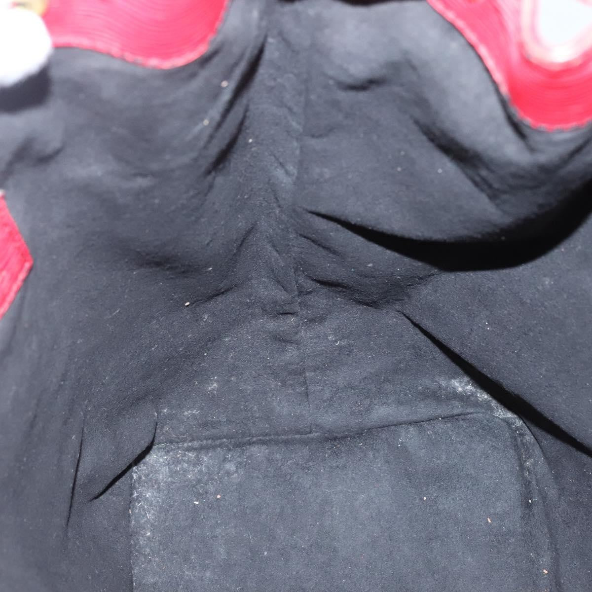 Louis Vuitton Noe Handbag Epi Leather, RED, LEATHER, Handbag