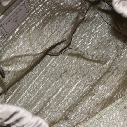 Prada Gaufre Convertible Tote Nappa Leather, BEIGE, LEATHER, Handbag