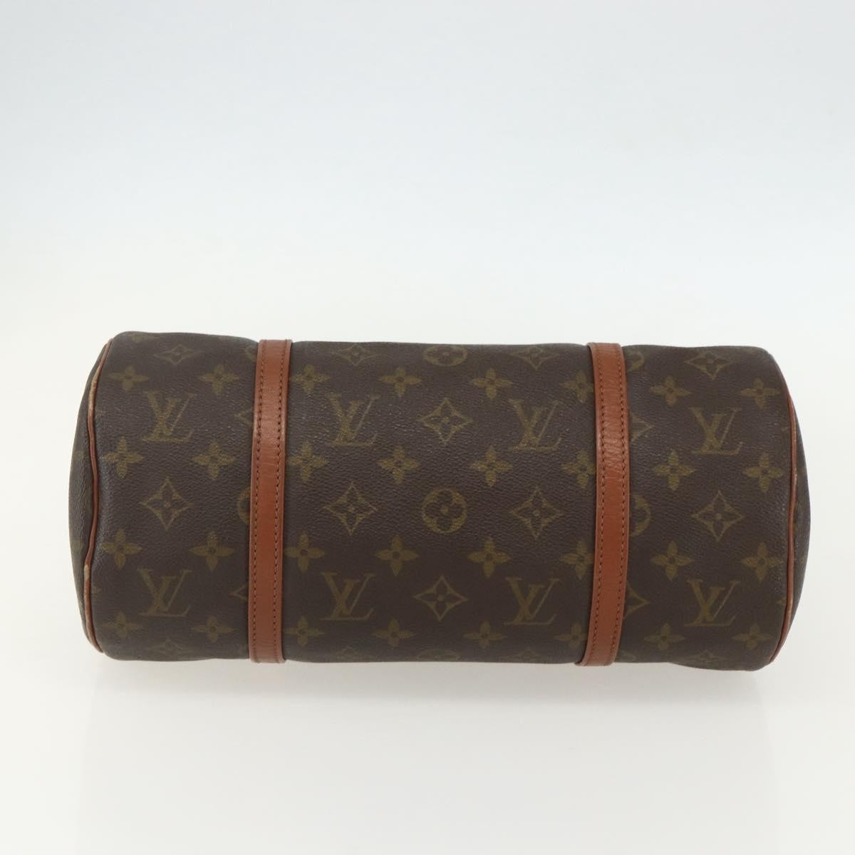 Louis Vuitton Papillon Handbag Monogram Canvas, BROWN, CANVAS, Handbag