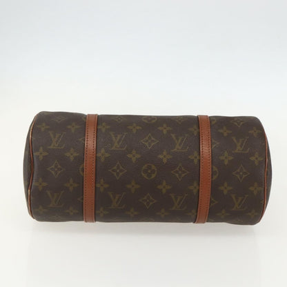 Louis Vuitton Papillon Handbag Monogram Canvas, BROWN, CANVAS, Handbag