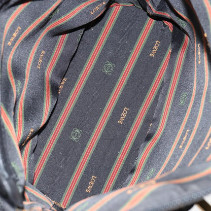 Loewe Anagram handbag Leather, BLACK, LEATHER, Handbag