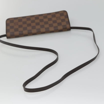 Louis Vuitton Twin Handbag Damier, BROWN, CANVAS, Handbag