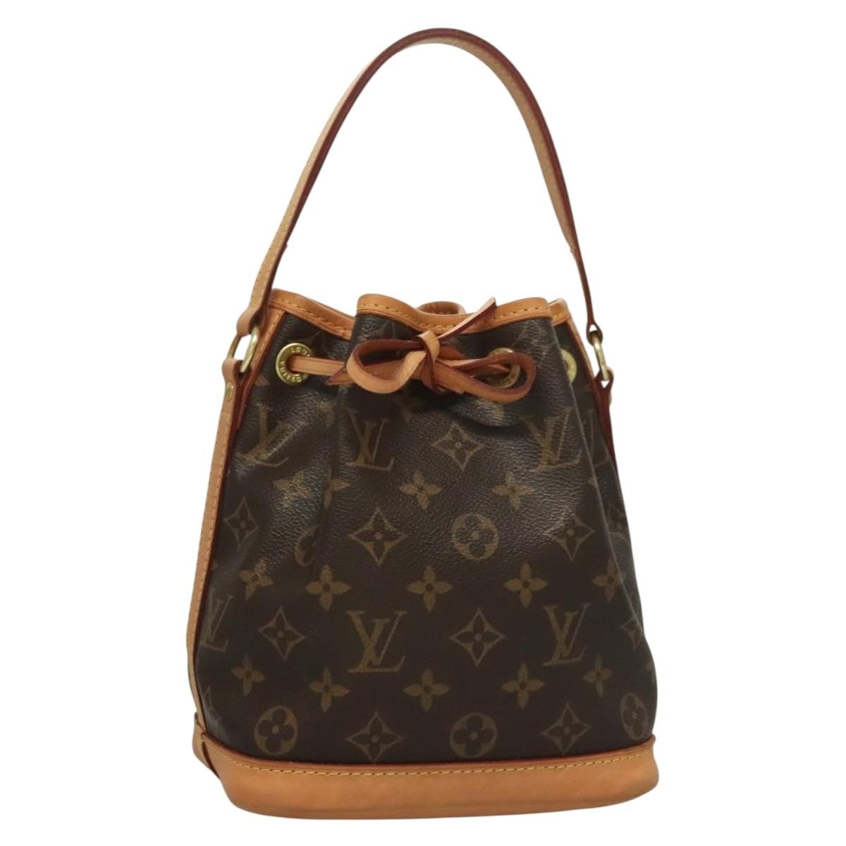 Louis Vuitton Noe NM Handbag Monogram Canvas, BROWN, CANVAS, Handbag
