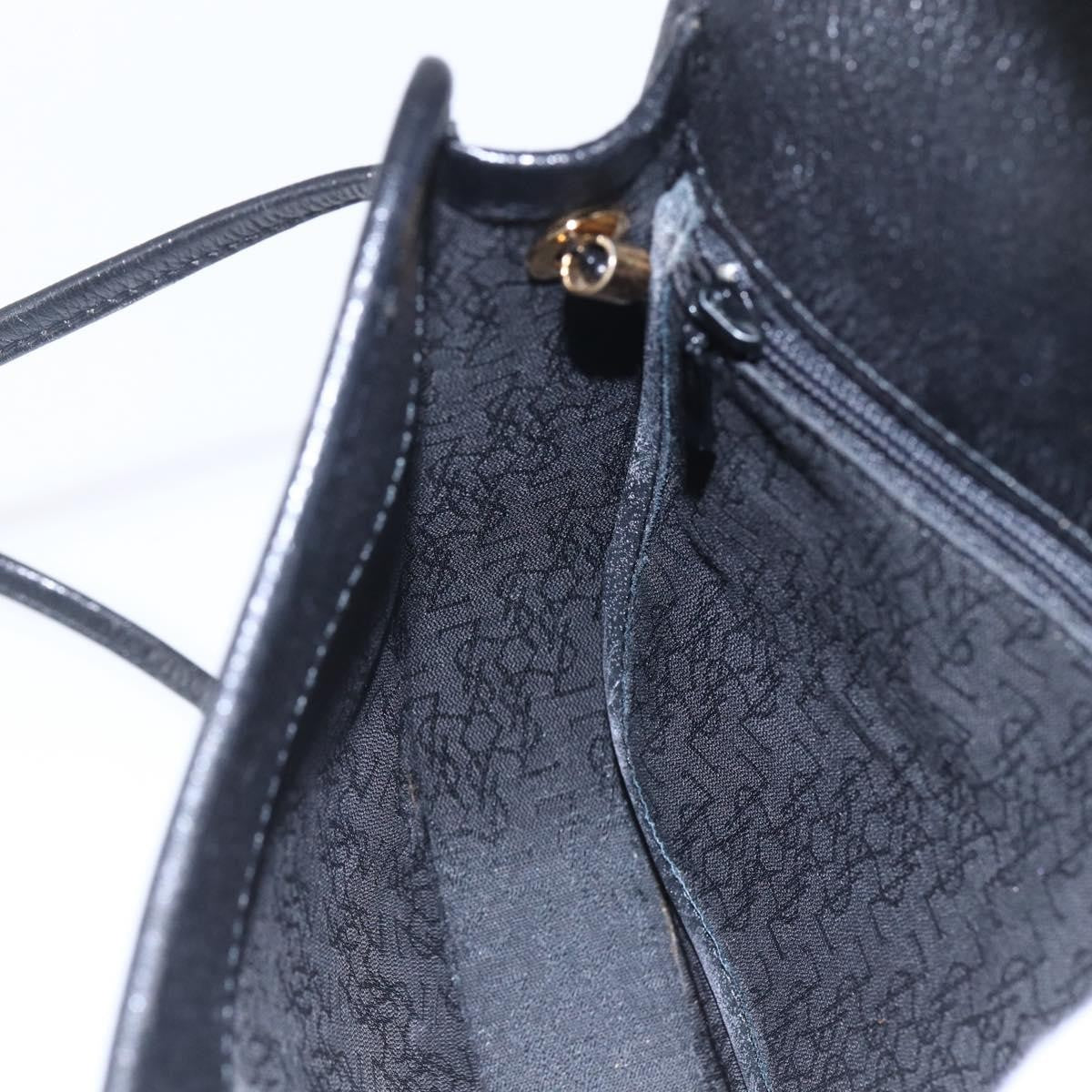 Saint Laurent Vintage Shoulder Bag Leather, BLACK, LEATHER, Shoulder bag