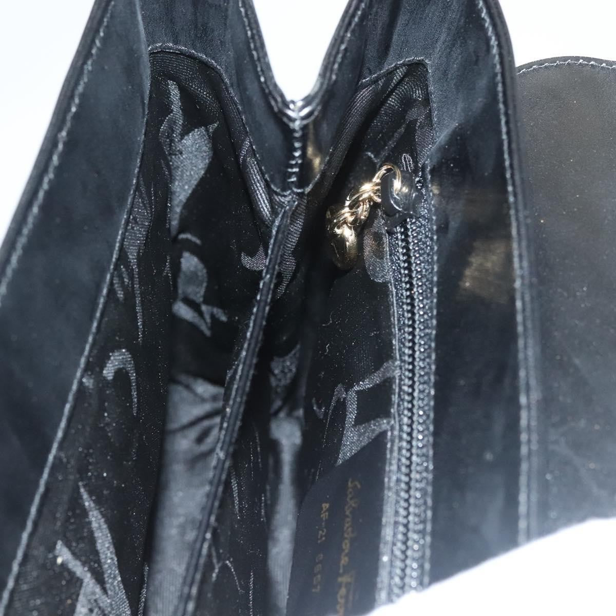 Salvatore Ferragamo Convertible Vara Bow Tote Leather, BLACK, LEATHER, Tote bag