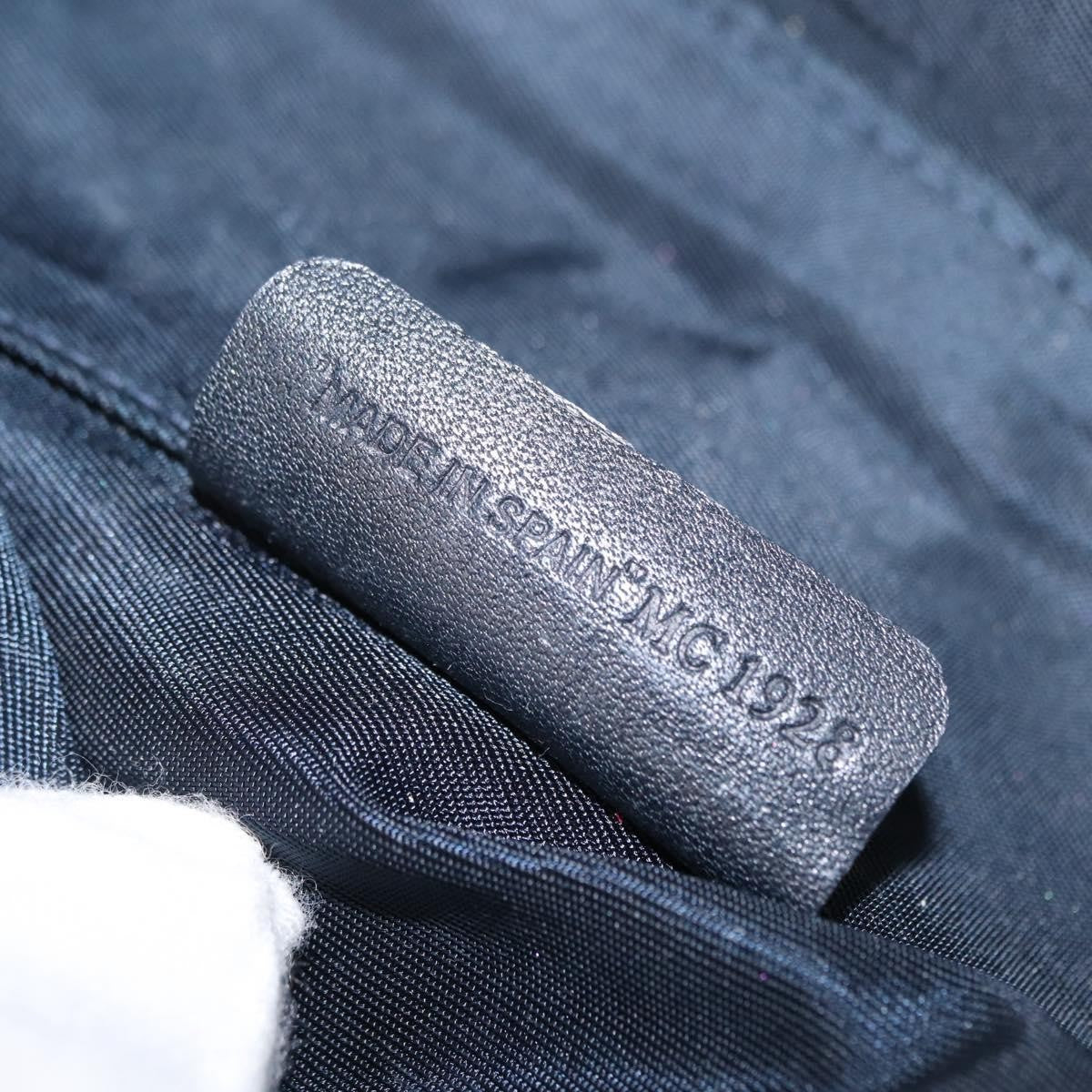 Christian Dior Saddle Zip Pouch Diorissimo Canvas, NAVY, CANVAS, Clutche & pouche