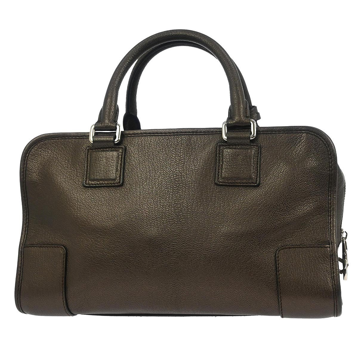 Loewe Amazona Bag Leather, BROWN, LEATHER, Handbag