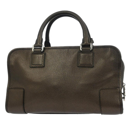 Loewe Amazona Bag Leather, BROWN, LEATHER, Handbag