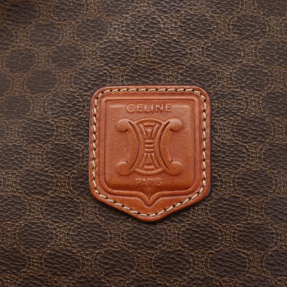 Celine Vintage Macadam Tote bag Canvas, BROWN, CANVAS, Tote bag