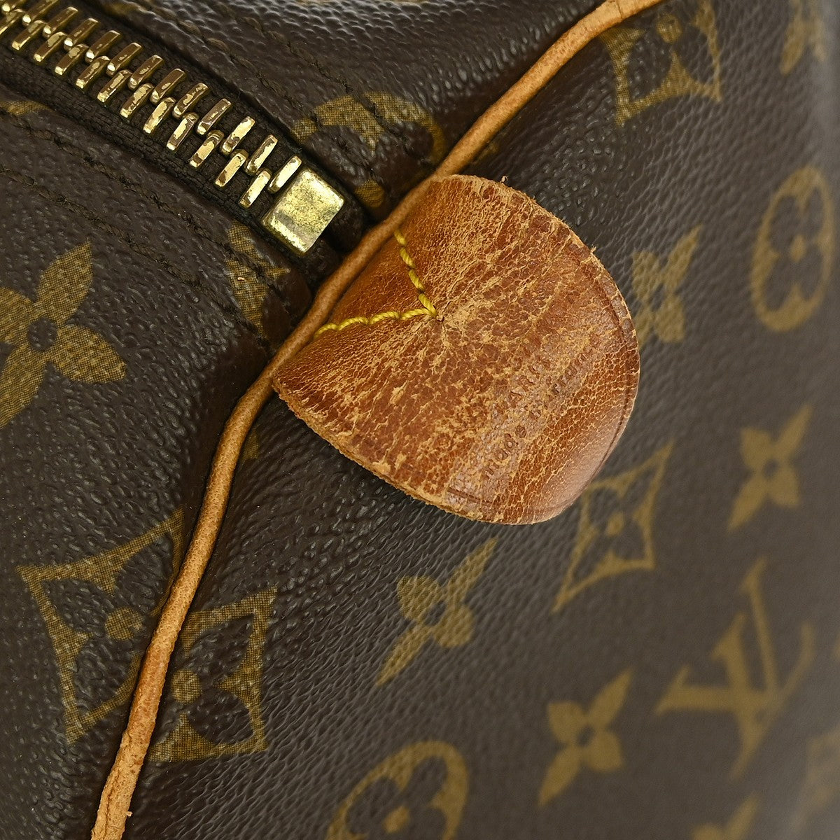 Louis Vuitton Keepall Bag Monogram Canvas, BROWN, CANVAS, Travel bag