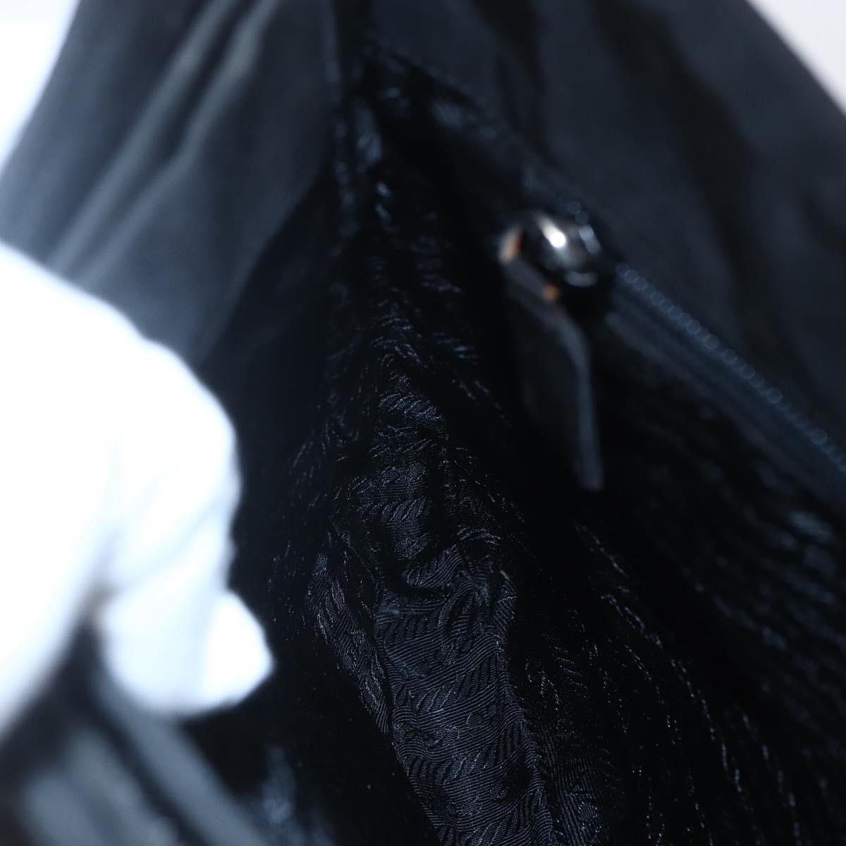 Prada Vintage Shoulder Bag Tessuto, BLACK, NYLON, Shoulder bag