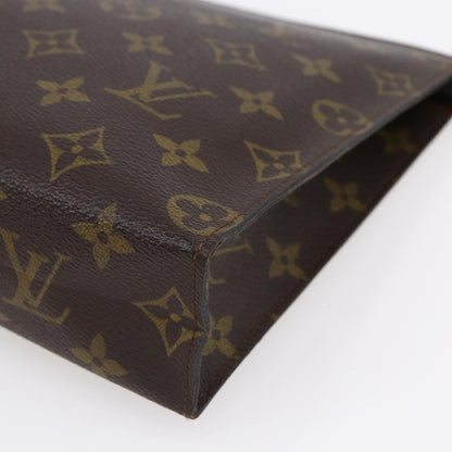 Louis Vuitton Toiletry Pouch Monogram Canvas, BROWN, CANVAS, Clutche & pouche