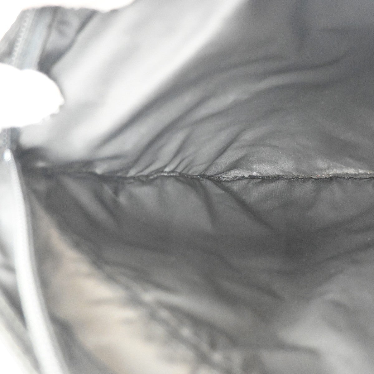 Prada Front Pocket Messenger Bag Tessuto, BLACK, NYLON, Shoulder bag