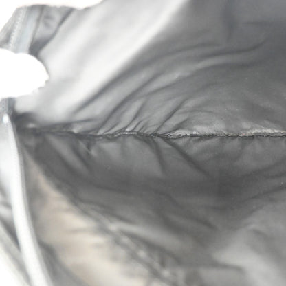 Prada Front Pocket Messenger Bag Tessuto, BLACK, NYLON, Shoulder bag